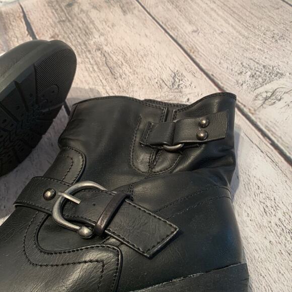 DE BLOSSOM COLLECTION Women's NWT Hoshi-2 Black Ankle Boot / Size: 7.5 - Picture 7 of 10